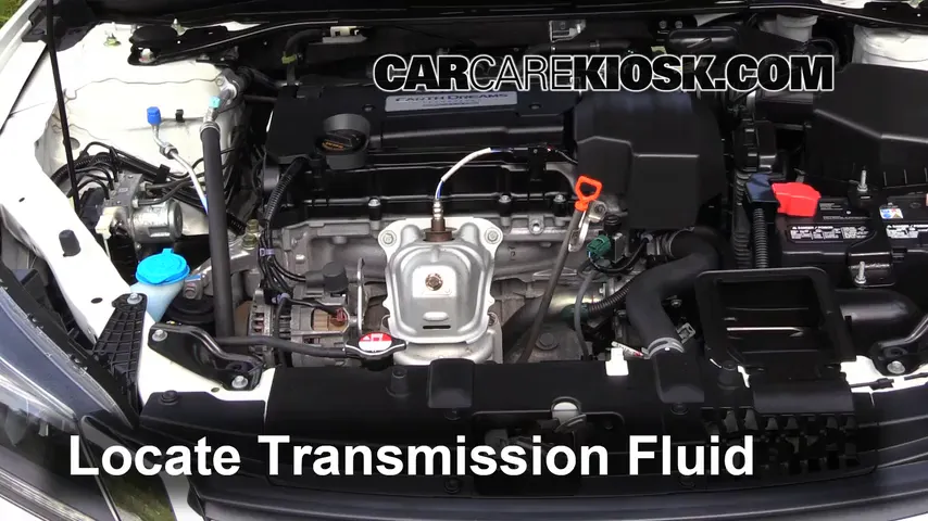2013 Honda Accord EX-L 2.4L 4 Cyl. Sedan Transmission Fluid